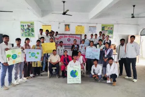 एनएसएस शिविर में पर्यावरण संरक्षण के लिए छात्रों ने किया जागरूक......