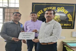 साइबर ठगों से वापस कराए एक लाख छप्पन हजार रुपए 