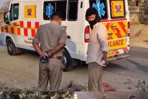रेणुकूट के मुर्धवा मोड के पास सड़क किनारे अज्ञात महिला व पुरुष का मिला शव, मची सनसनी ,समाजसेवी डब्लू सिंह ने निभाई मानवता