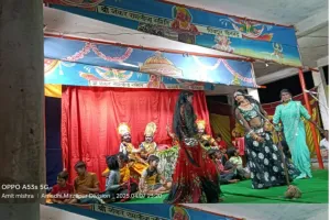 शिवद्वार धाम में रामलीला का भव्य मंचन, तड़का वध लीला ने मोहा मन