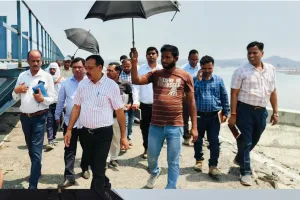 मुख्य अभियंता ने कनहर सिंचाई परियोजना का किया निरीक्षण, 2027 तक पूर्ण होगी परियोजना