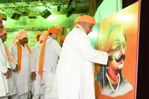 धूमधाम से मनाया गया महाराणा प्रताप की 485 वी जयंती ।