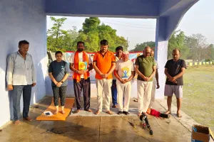राष्ट्रीय नवनिर्माण सेना ट्रस्ट का विशेष योग शिविर स्वस्थ जीवन का संकल्प
