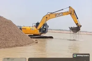 चरका खण्ड दो मे चल रहा अवैध खनन का काला खेल 