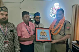 अपर पुलिस अधीक्षक सोनभद्र अनिल कुमार को किया गया सम्मानित