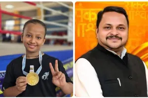 सान्वी ने जीता गोल्ड मेडल  किक बॉक्सिंग प्रतियोगिता में गोल्ड विजेता 