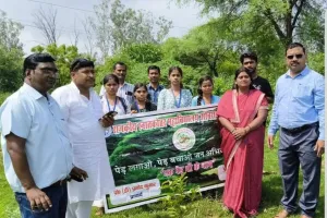 ओबरा महाविद्यालय में भव्य पौधारोपण , पर्यावरण संरक्षण का दिया  संदेश