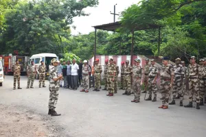 केऔसुब इकाई एटीपीपी अनपरा में धरना प्रदर्शन के लिए मॉक ड्रिल