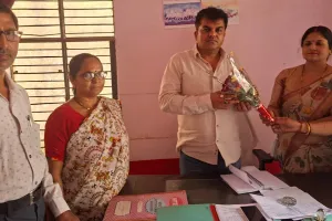 नवागत सीडीपीओ का हुआ स्वागत