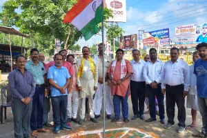 स्वतंत्रता दिवस के पूर्व संध्या पर नगर पंचायत नगर में आपरेशन सिन्दूर की स्मृति में तिरंगा झंडा स्थापित हुआ 