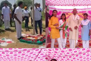 आदर्श पब्लिक स्कूल कचनरवा में 79 वां स्वतंत्रता दिवस धूम धाम से मनाया गया,  देश भक्ति के गानों से गूंज उठा विद्यालय परिसर