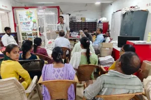 सोनभद्र के मुख्य डाकघर में हार्टफुलनेस का  तीन दिवसीय प्रशिक्षण
