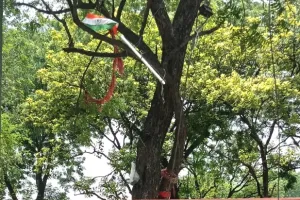 काली माता के मंदिर में बहा रहा है गंदा पानी 