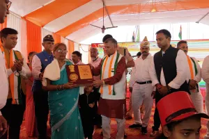 जिला सैनिक कल्याण एवं पुनर्वास, कार्यालय फिरोजाबाद में ध्वजारोहण का कार्यक्रम आयोजित किया गया