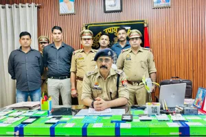 इनफिनिक्स कंपनी के चोरी गए मोबाइलों में से 50 मोबाइल बरामद, अन्य की बरामदगी के प्रयास जारी 