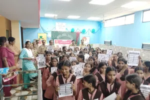 मिशन शक्ति अभियान के तहत छात्राओं को मिला सुरक्षा व आत्मनिर्भरता का संदेश