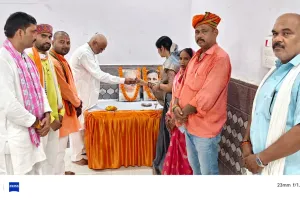 डाला में  भाजपा का आत्मनिर्भर भारत संकल्प अभियान के तहत  कार्यशाला का आयोजन