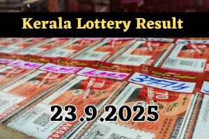 Kerala Lottery Result 23.9.2025: Sthree Sakthi SS 486 Result Live