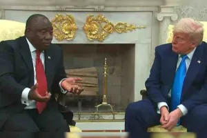 दक्षिण अफ्रीका के राष्ट्रपति भारत के दोस्त ने भी बिगाड़ा ट्रंप का खेल कहा ...आपसे नहीं डरते हैं