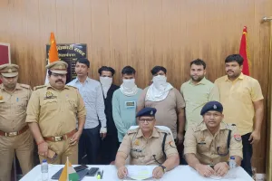 सिद्धार्थनगर में फर्जी ट्रक और कबाड़ स्क्रैप चोरी में तीन गिरफ्तार