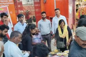 ओबरा में श्री राम सेवा समिति द्वारा आठवां खिचड़ी महा भंडारा सामाजिक समरसता की अनूठी पहल