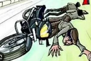 डाला में सड़क हादसा मोटरसाइकिल सवार युवक गंभीर रूप से घायल, सीएचसी चोपन रेफर