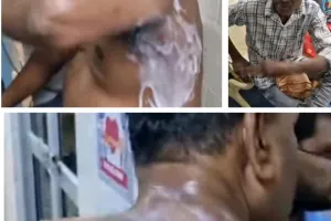 रेणुकूट रामलीला में रावण दहन के दौरान बड़ा हादसा आतिशबाजी दर्शकों के बीच गिरी, चार घायल