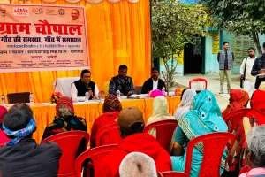  सीडीओ की अध्यक्षता में हुआ ग्राम पंचायत सराय बरवबंड सिंह में ग्राम चौपाल का आयोजन