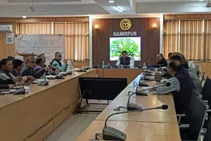 जिलाधिकारी ने भारत सरकार द्वारा संचालित पी०एम०धन धान्य कृषि योजना की बैठक ली