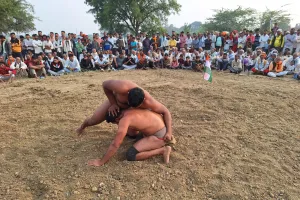 सैरों के मेला में  हुआ विशाल दंगल का आयोजन