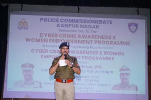साइबर अपराध पर एचबीटीयू कानपुर में वर्कशॉप का आयोजन, जागरुकता ही बचाव - डीजीपी 