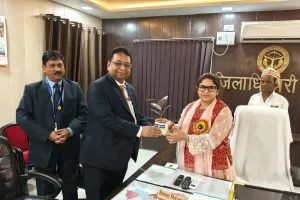 इंडियन बैंक के मुख्य महाप्रबंधक सुधीर गुप्ता दो दिवसीय दौरे पर गोंडा पहुंचे