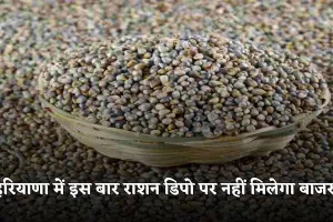 Haryana: हरियाणा में इस बार राशन डिपो पर नहीं मिलेगा बाजरा, जानें क्या है वजह 