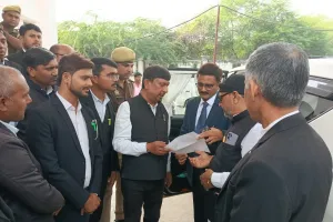 जिला जज ने सिविल न्यायालय का किया औचक निरीक्षण 