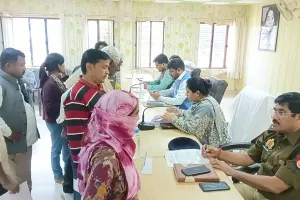 तहसील समाधान दिवस में उठा जन्म प्रमाण पत्र में हीला-हवाली और जर्जर रास्तों का मुद्दा