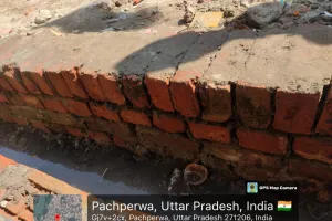 पचपेड़वा नगर पंचायत में सड़क निर्माण में भारी अनियमितता