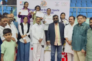 ओलंपिक खेलों के मद्देनजर तेलंगाना में इंटर स्कूल स्पोर्ट्स चैंपियनशिप का तीन दिवसीय आयोजन