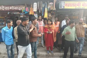 नगर पालिका परिषद् अधिशासी अधिकारी नीलम चौधरी के नेतृत्व में चलाया गया अतिक्रमण हटाओ अभियान