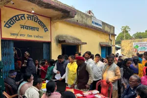 सरकार आपके द्वार कार्यक्रम का कांग्रेस ओबीसी मोर्चा ने लिया जायजा