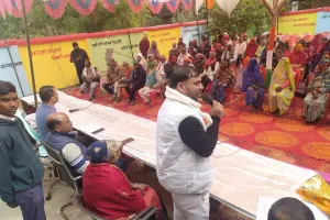 ग्राम पंचायत बरगडा व लोहरौह में आयोजित चौपाल में अधिकारियों ने सुनी समस्या