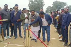 गोपीनाथपुर में चउरा बाबा क्रिकेट प्रतियोगिता का भव्य आयोजन