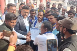  खाद व सिंचाई की समस्या को लेकर आसपा ने तहसील प्रशासन को पांच सूत्रीय ज्ञापन सौंपा