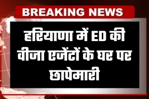 Haryana: हरियाणा में ED की वीजा एजेंटों के घर पर छापेमारी, इस वजह से हुई कार्रवाई