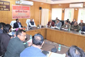 संयुक्त सचिव द्वारा प्रधानमंत्री धन-धान्य कृषि योजना की समीक्षा की गयी