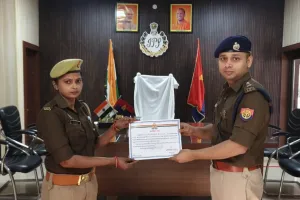 एसपी अभिमन्यु मांगलिक ने शुक्रवार परेड की सलामी ली, 41 पुलिसकर्मी सम्मानित