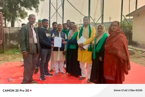 किसान यूनियन भानु के कार्यकर्ताओं ने विधुत उपकेन्द्र में किया धरना प्रदर्शन