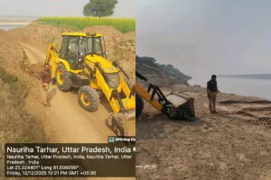 स्वतंत्र प्रभात की खबर का बड़ा असर। लालापुर में अवैध खनन पर अब तक की सबसे बड़ी कार्रवाई! पुलिस ने तोड़ा माफियाओं का पूरा नेटवर्क।