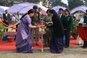 डीपीएस स्कूल में स्वस्थ प्रतिस्पर्धा, खेल भावना और शारीरिक फिटनेस की भावना के साथ वार्षिकोत्सव समारोह।