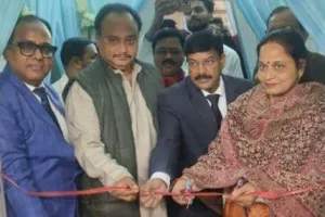 जिला महिला अस्पताल मे पैथालोजी लैब का नपा अध्यक्ष ने फीता काटकर किया उद्घाटन