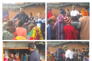 मानवता की प्रतिमूर्ति बनी टीम निशा सिंह, रेणुकूट में सेवा का संकल्प